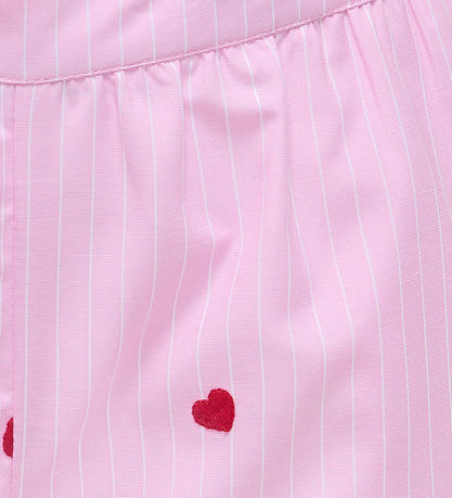Kids Only Shorts - KogNew - Lina Stripe - Begonia Pink/Cloud Dan