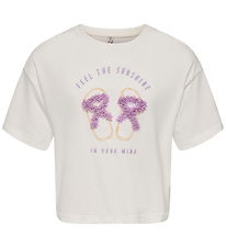Kids Only T-Shirt - KogSol - Cloud Danseur/Sunshine