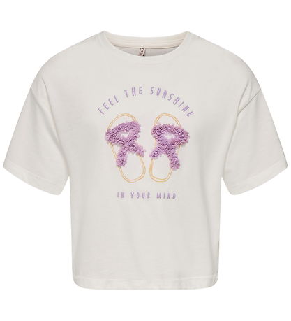 Kids Only T-Shirt - KogSol - Cloud Danseur/Sunshine