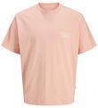 Jack & Jones T-shirt - JorNorrebro - Peach Melba