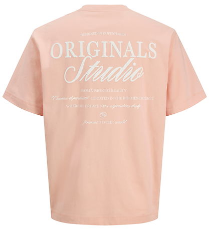Jack & Jones T-shirt - JorNorrebro - Peach Melba