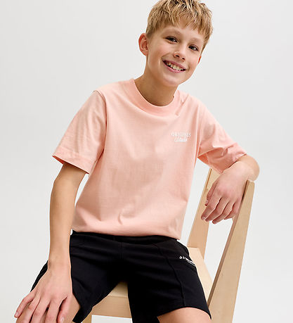 Jack & Jones T-shirt - JorNorrebro - Peach Melba