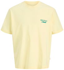Jack & Jones T-shirt - JorNorrebro - Pastel Yellow