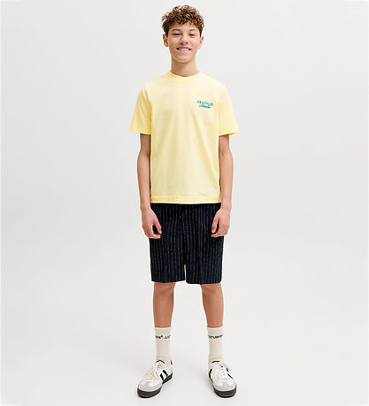 Jack & Jones T-shirt - JorNorrebro - Pastel Yellow