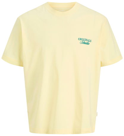 Jack & Jones T-shirt - JorNorrebro - Pastel Yellow