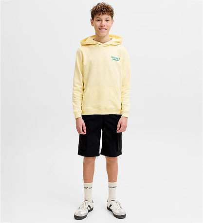 Jack & Jones Hættetrøje - JorNorrebro - Pastel Yellow