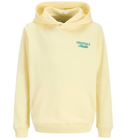 Jack & Jones Hættetrøje - JorNorrebro - Pastel Yellow