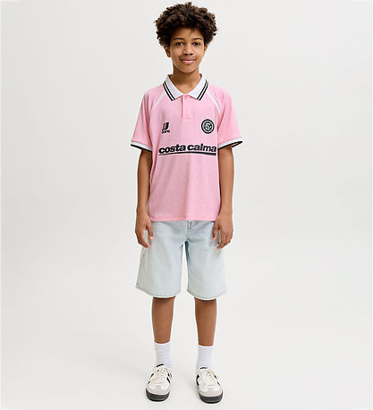 Jack & Jones Polo - Rib - JcoClub - Sweet Lilac