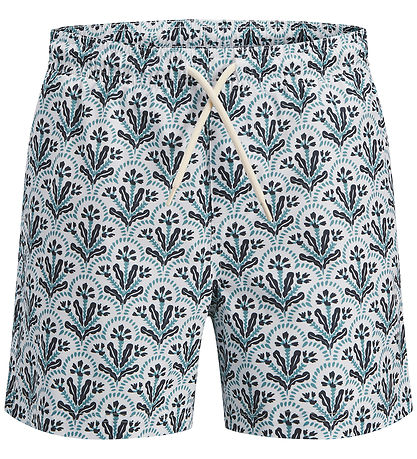 Jack & Jones Badeshorts - JpstMaui - Bright White