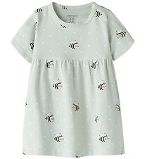 Name It Kjole - NbfVandora - Pale Aqua/Bee