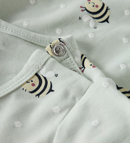 Name It Kjole - NbfVandora - Pale Aqua/Bee