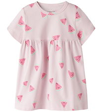 Name It Kjole - NbfVandora - Cradle Pink/Watermelon