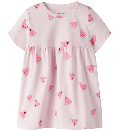 Name It Kjole - NbfVandora - Cradle Pink/Watermelon