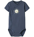 Name It Slå-om Body k/æ - Vintage Indigo/Sun