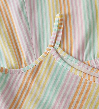 Name It Sommerdragt - NmfVigga - Bright White/Cool Stripe