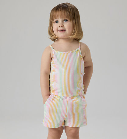 Name It Sommerdragt - NmfVigga - Bright White/Cool Stripe