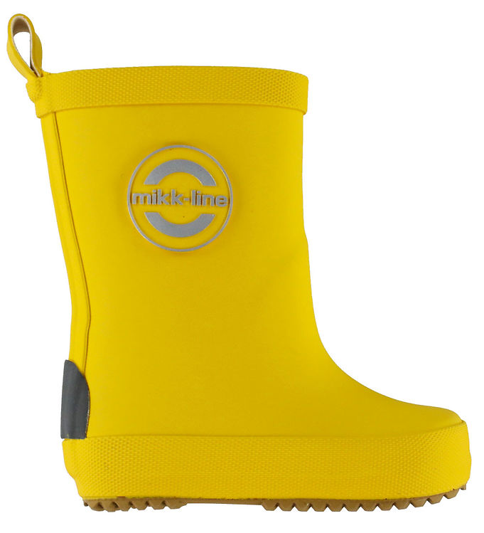 Mikk-Line Gummistøvler - Barfod - Wellies Solid - Sunflower