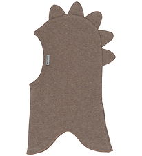 Mikk-Line Elefanthue - 1-lags - Melange Denver m. Dinotakker