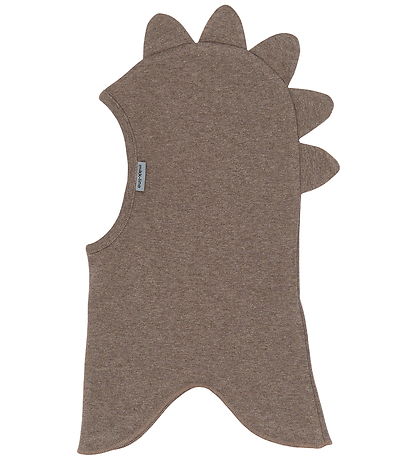 Mikk-Line Elefanthue - 1-lags - Melange Denver m. Dinotakker