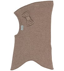 Mikk-Line Elefanthue - 1-lags - Melange Denver m. Sløjfe