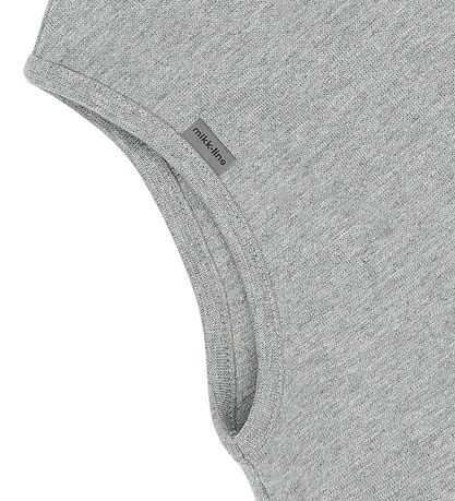 Mikk-Line Elefanthue - 1-lags - Light Grey Melange