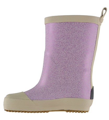Mikk-Line Gummistøvler - Barfod - Wellies Glitter - Thistle