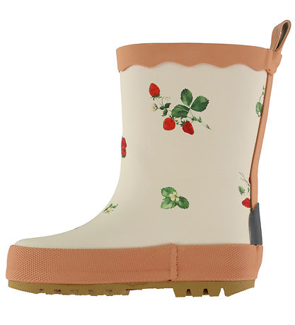 Mikk-Line Gummistøvler - Wellies AOP - Strawberry