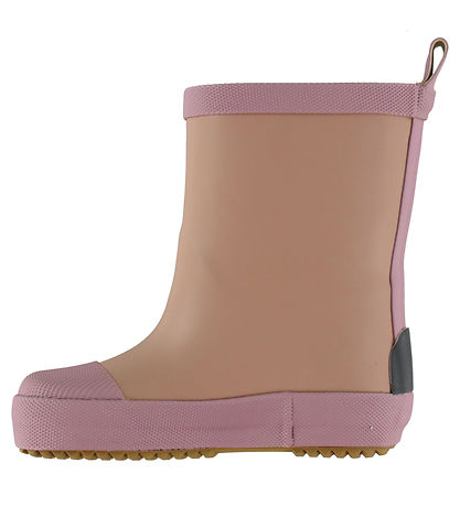 Mikk-Line Gummistøvler - Barfod - Wellies Rainbow Patch - Adobe 