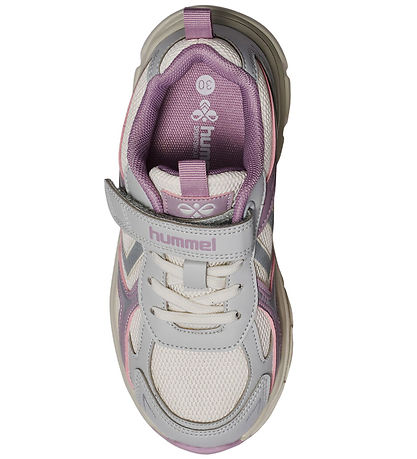 Hummel Sko - Effort One VC JR - Marshmallow/Silver