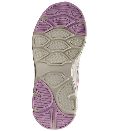 Hummel Sko - Effort One VC JR - Marshmallow/Silver