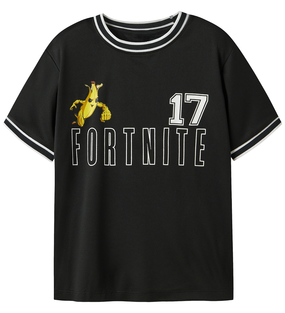 Name It T-Shirt - NkmAlischer - Fortnite - Schwarz - Name It - 6 Jahre (116) - T-Shirts