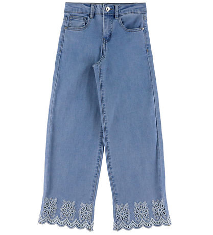 Kids Only Jeans - KogMadison - Wide - Light Blue Denim