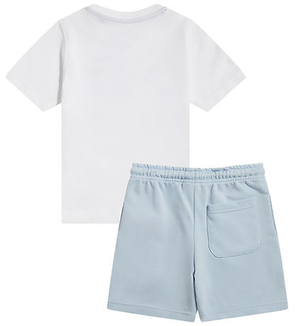 New Balance Shortssæt - Graphic - Bright White