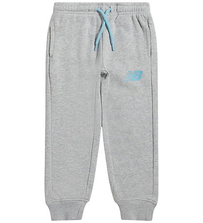 New Balance Sweatsæt - Stacked Logo - Athletic Grey Heather