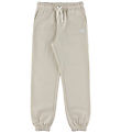 New Balance Sweatpants - Logo - Linen