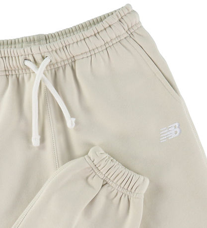 New Balance Sweatpants - Logo - Linen