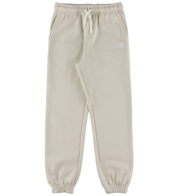New Balance Sweatpants - Logo - Linen
