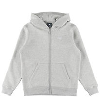 New Balance Cardigan - Logo - Ash Heather
