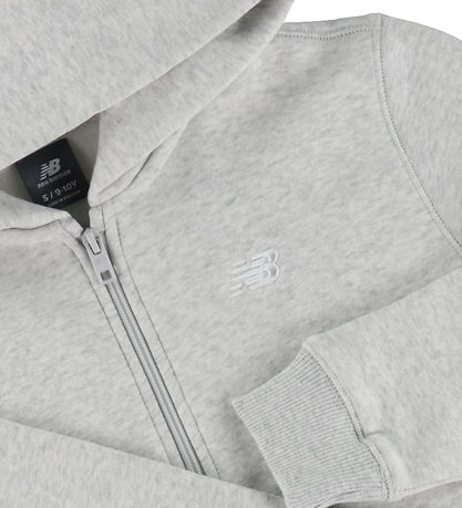 New Balance Cardigan - Logo - Ash Heather