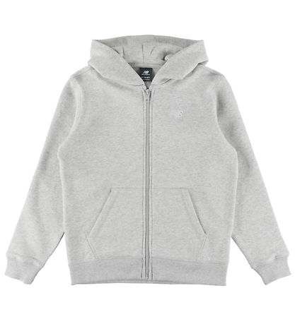 New Balance Cardigan - Logo - Ash Heather