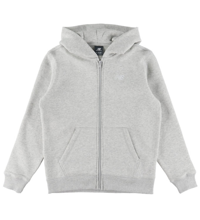 New Balance Cardigan - Logo - Ash Heather