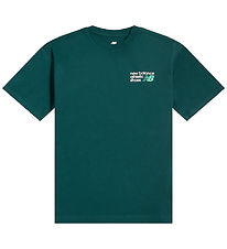 New Balance T-shirt - Athletics Graphic - Medusa Green