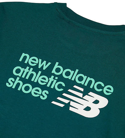 New Balance T-shirt - Athletics Graphic - Medusa Green