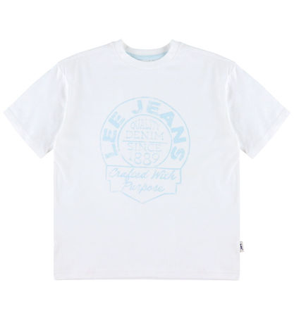 Lee T-shirt - Relaxed Graphic - Bright White