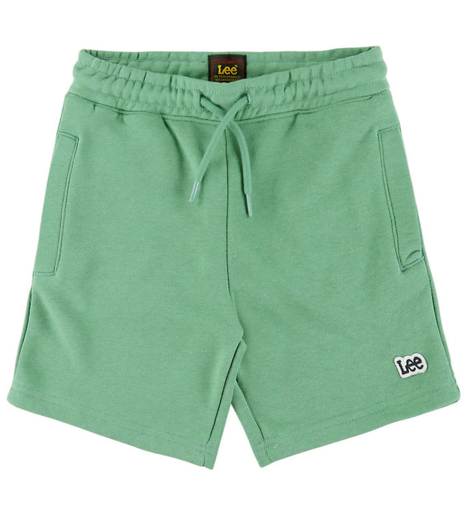 Lee Sweatshorts - Badge - Frosty Spruce