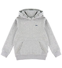 Lee Hættetrøje - Badge - Vintage Grey Heather