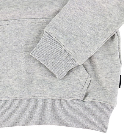 Lee Hættetrøje - Badge - Vintage Grey Heather