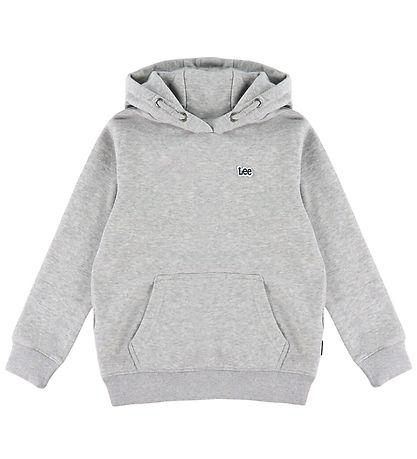 Lee Hættetrøje - Badge - Vintage Grey Heather