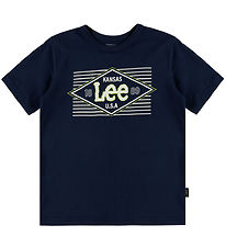 Lee T-shirt - Kansas Graphic - Navy Blazer