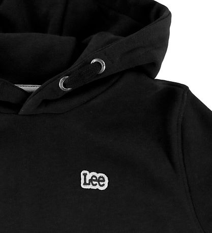 Lee Hættetrøje - Badge - Sort